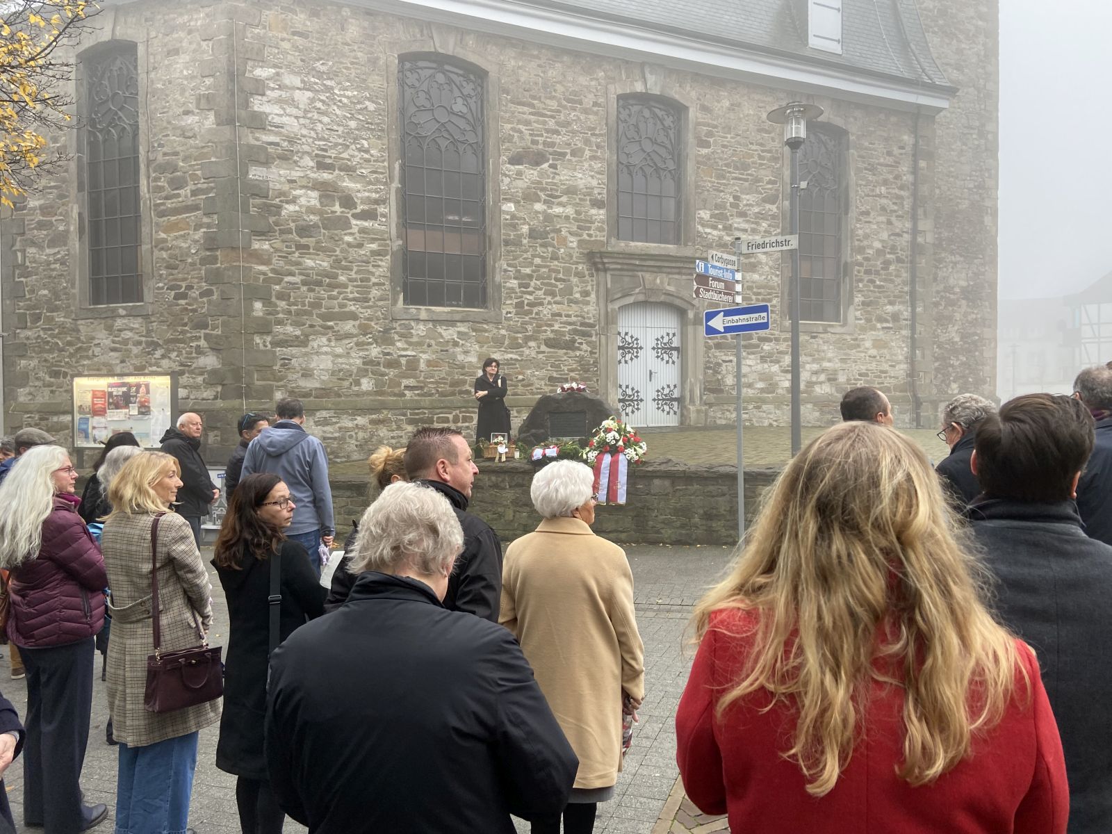 „Seid Menschen“ – Gedenkveranstaltung am 09.11.2025 in Velbert